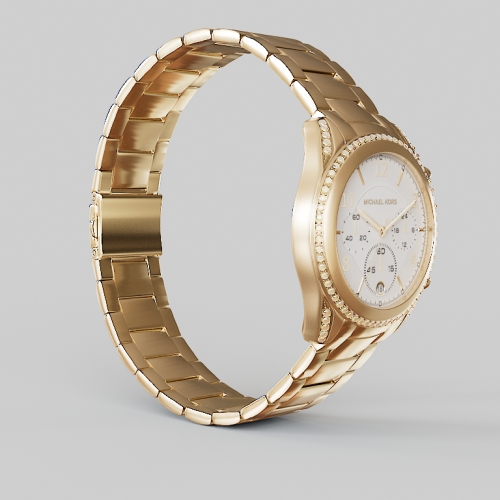 hexa gold watch render