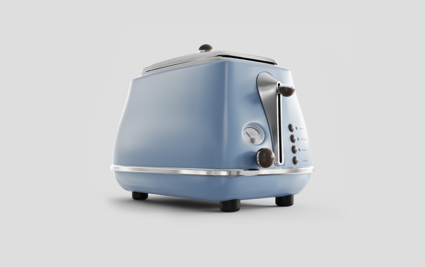 Packshot toaster